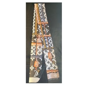 ❌SOLD❌LV 100% Silk Twilly Scarf NWT